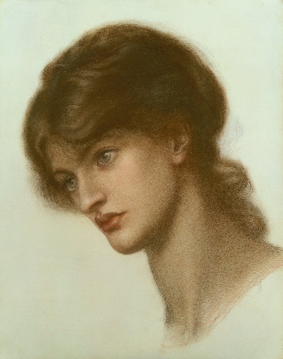 Portrett av en dame av Dante Gabriel Charles Rossetti