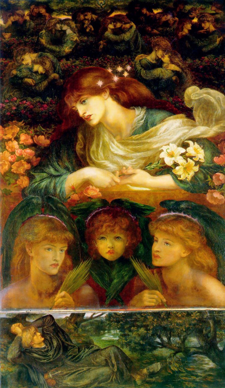 Den salige Damozel av Dante Gabriel Charles Rossetti