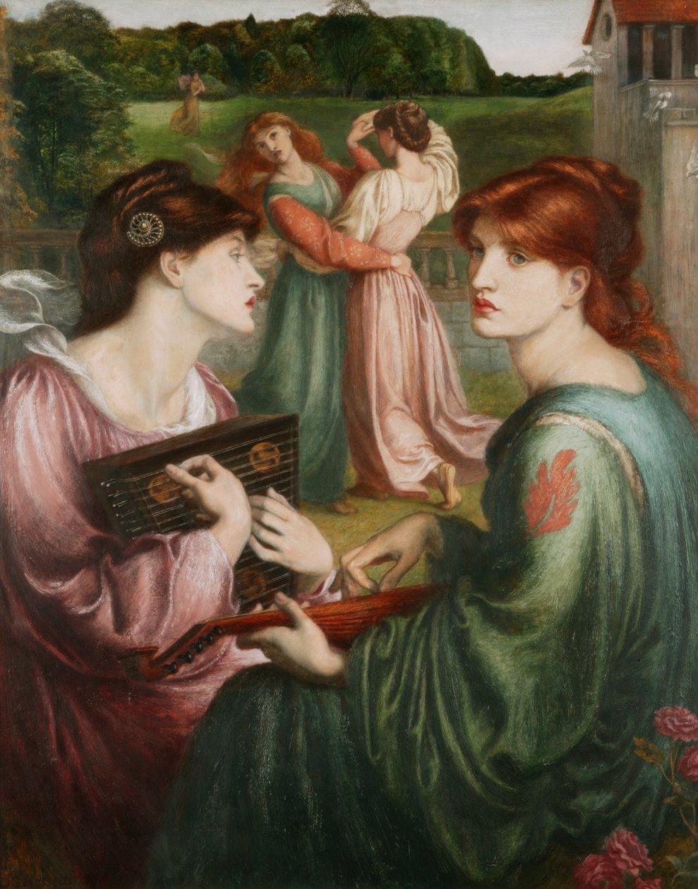 The Bower Meadow av Dante Gabriel Charles Rossetti