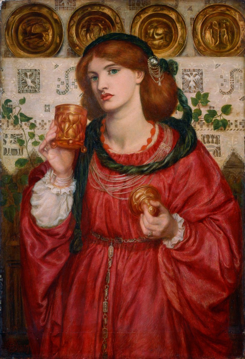 The Loving Cup, 1867 av Dante Gabriel Charles Rossetti