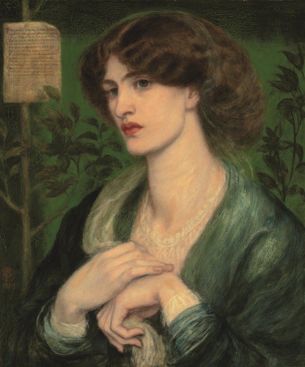 Hilsen til Beatrice av Dante Gabriel Charles Rossetti