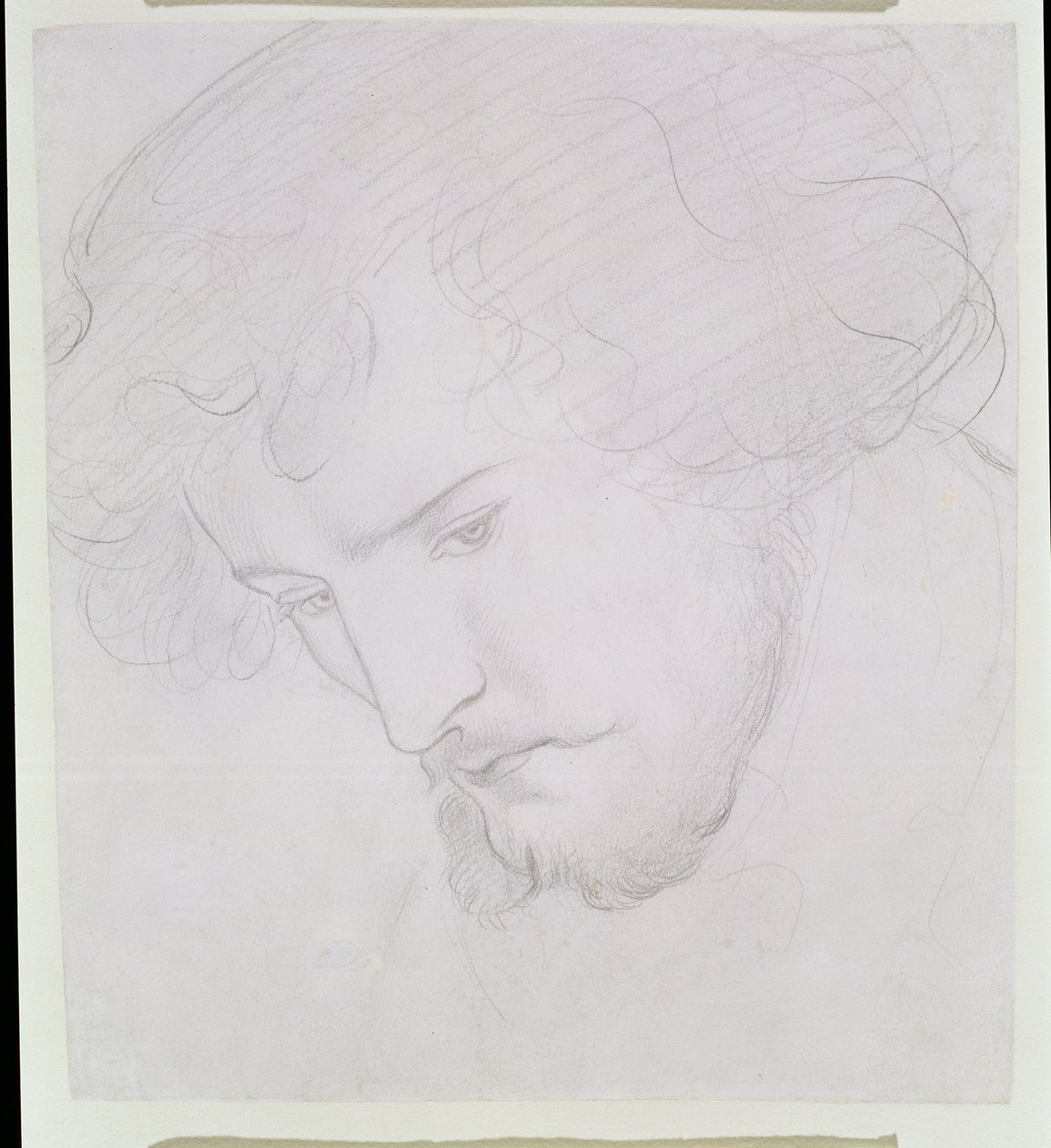The Seed of David - Study for David, 1859-1862 av Dante Gabriel Charles Rossetti