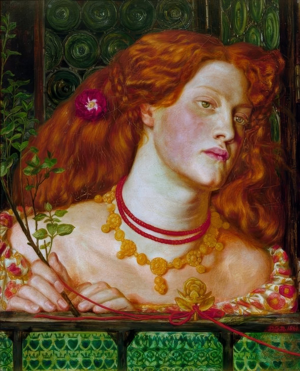 Fair Rosamund av Dante Gabriel Charles Rossetti