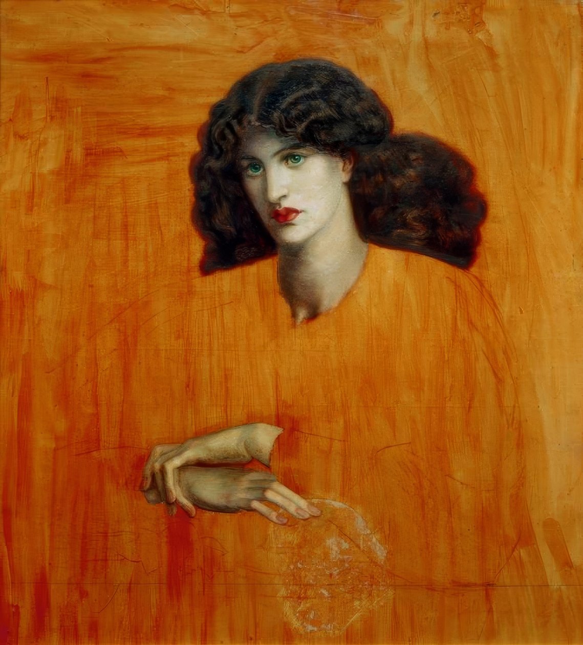 Kvinnen i vinduet av Dante Gabriel Charles Rossetti
