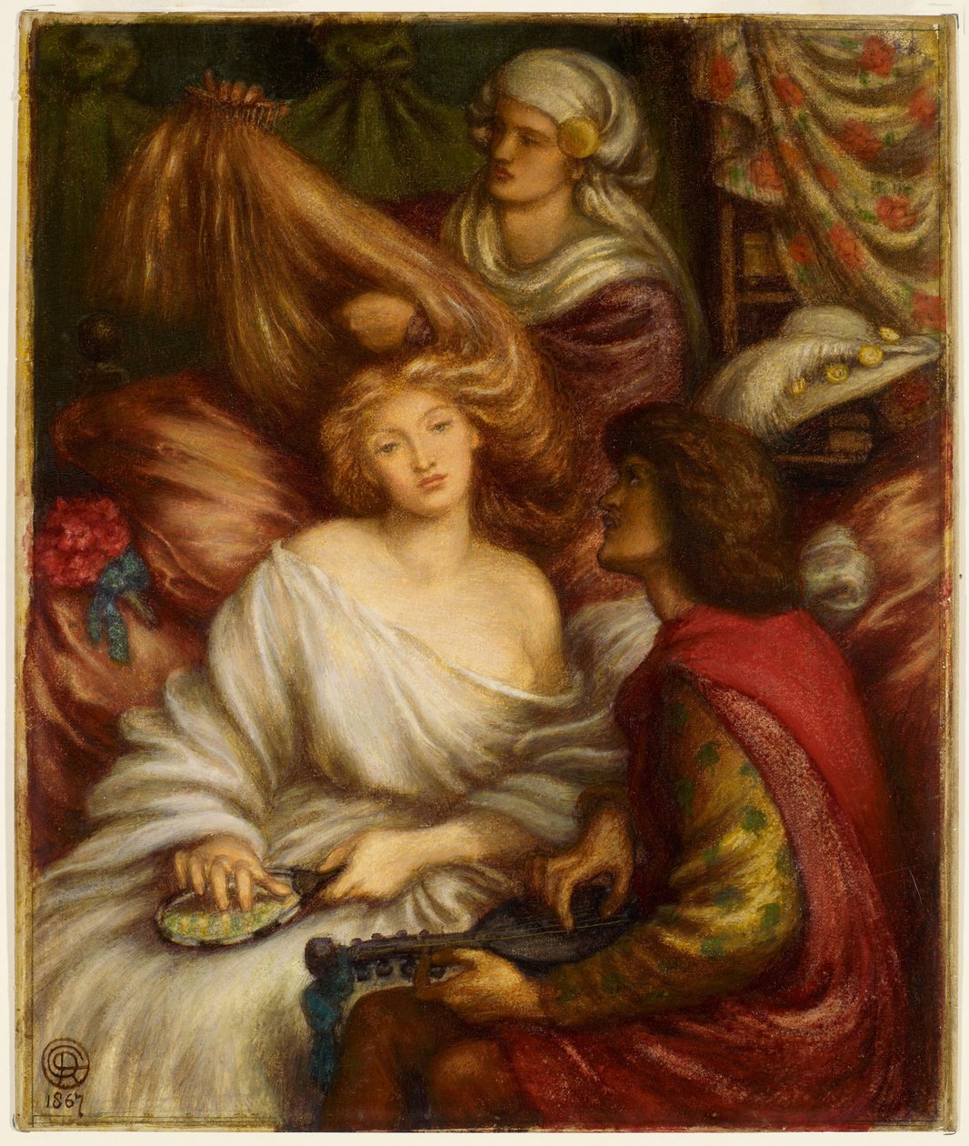 Morgenmusikk av Dante Gabriel Rossetti