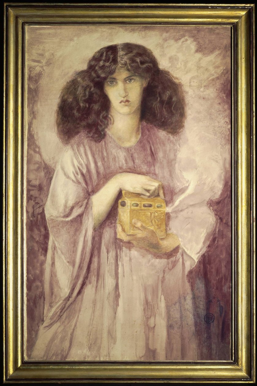Pandora av Dante Gabriel Rossetti