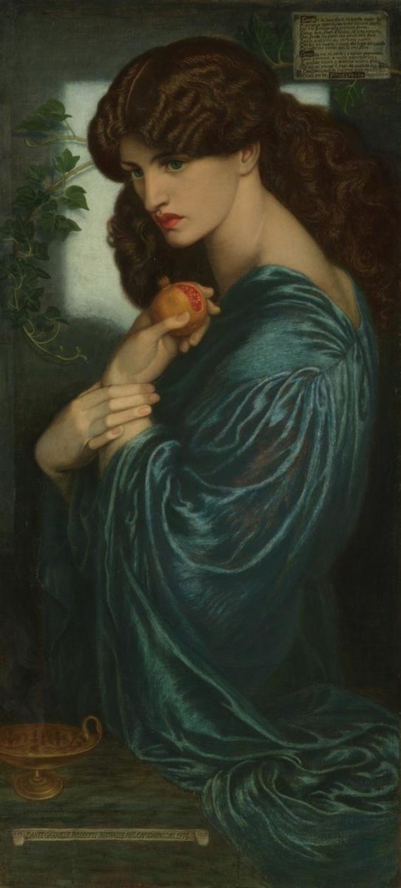 Proserpina av Dante Gabriel Rossetti
