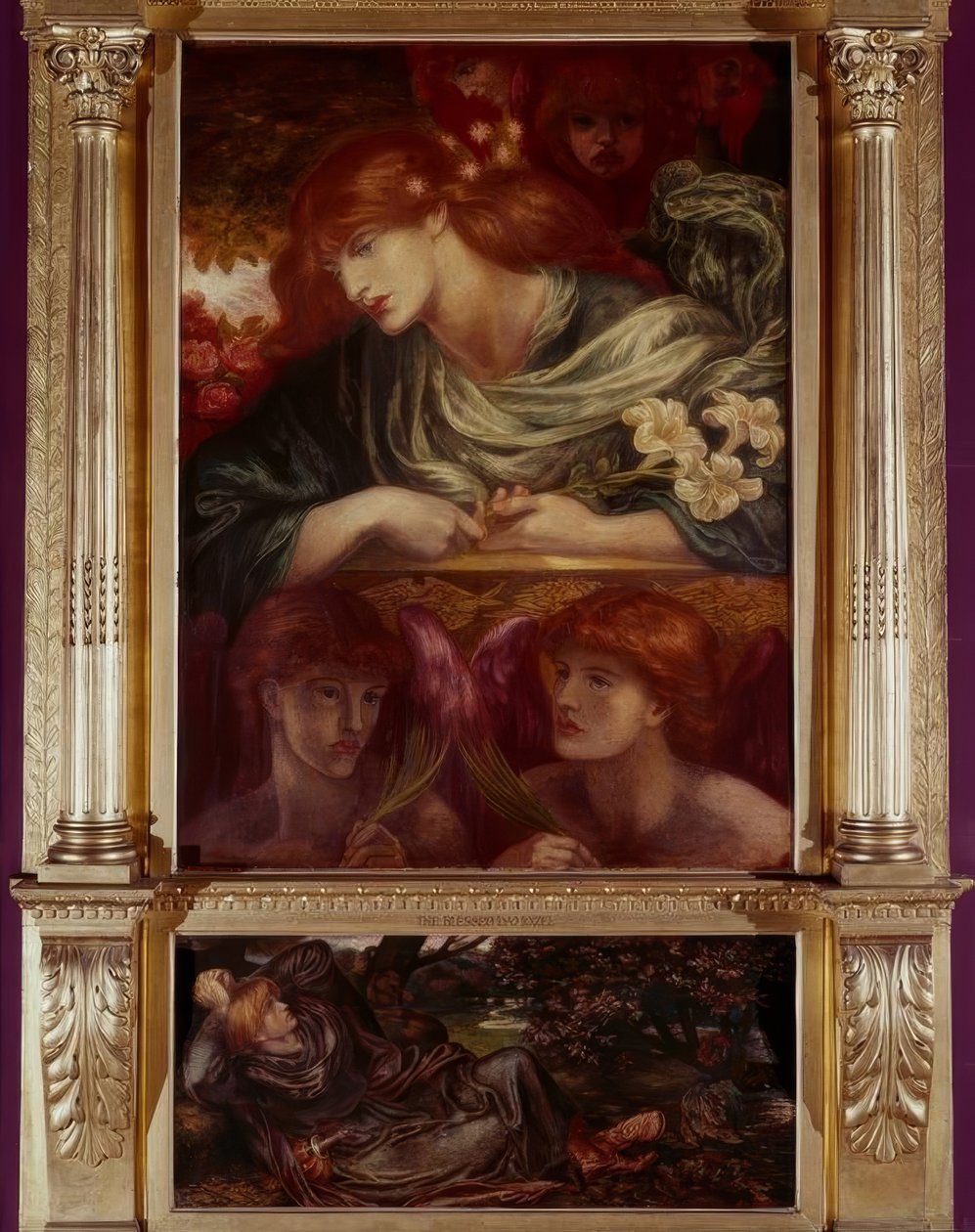 Den salige Damozel av Dante Gabriel Charles Rossetti