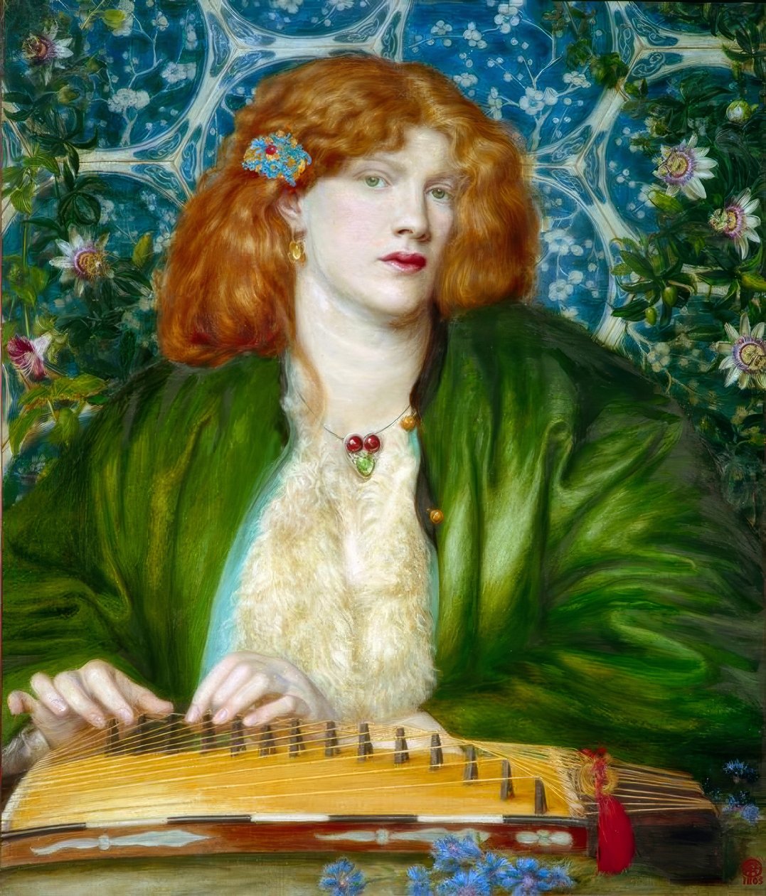 Den blå buen av Dante Gabriel Charles Rossetti