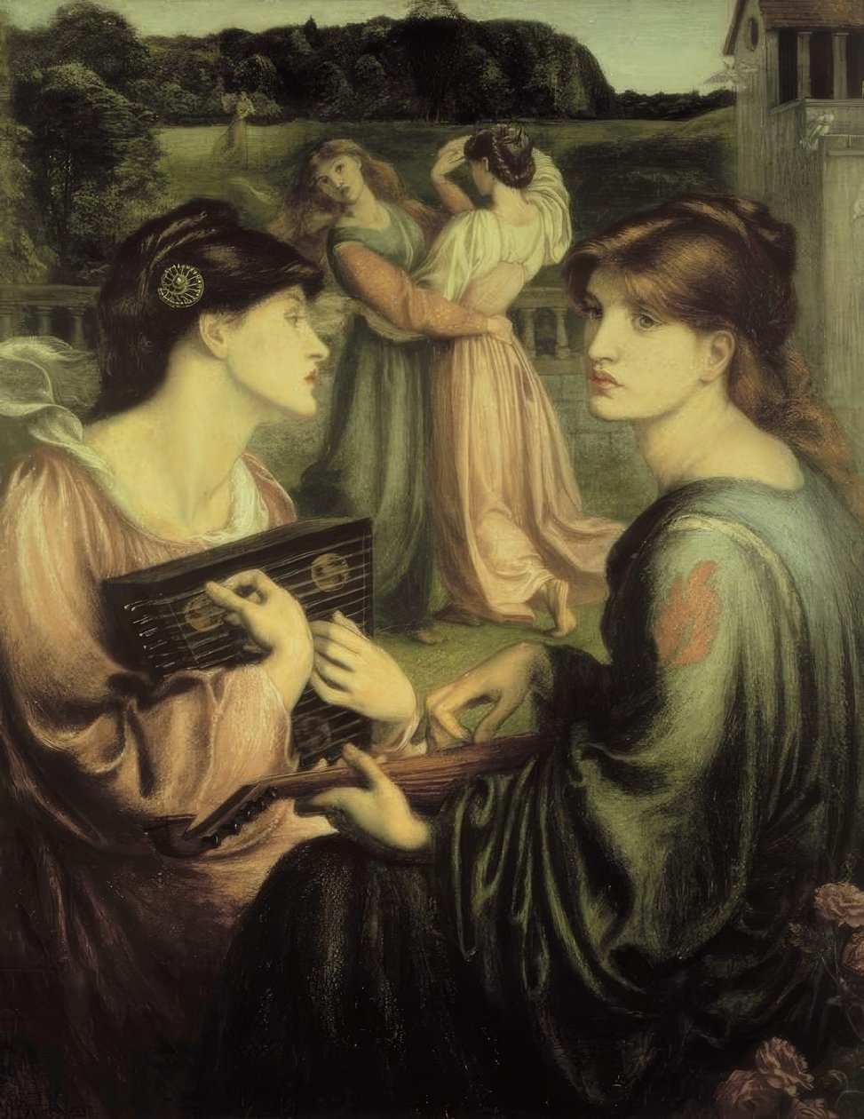 The Bower Meadow av Dante Gabriel Charles Rossetti