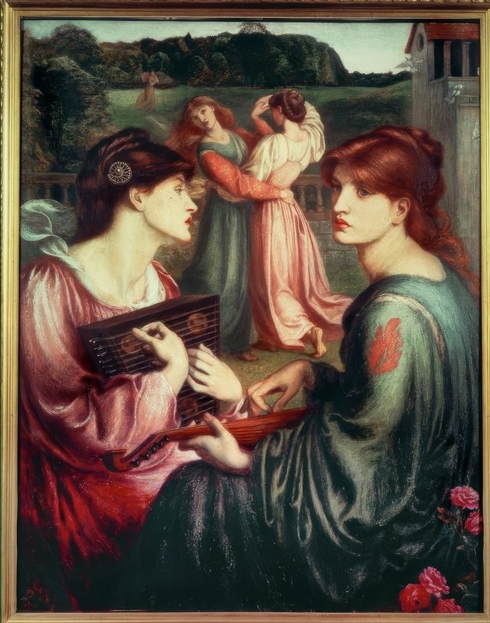 The Bower Meadow av Dante Gabriel Charles Rossetti
