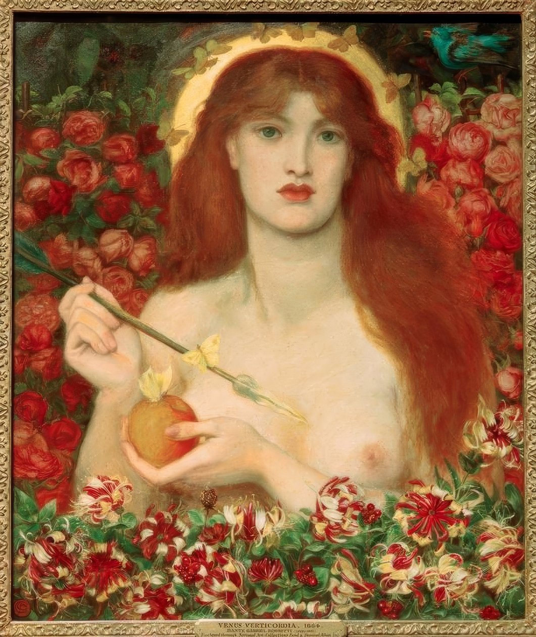 Venus Verticordia av Dante Gabriel Charles Rossetti