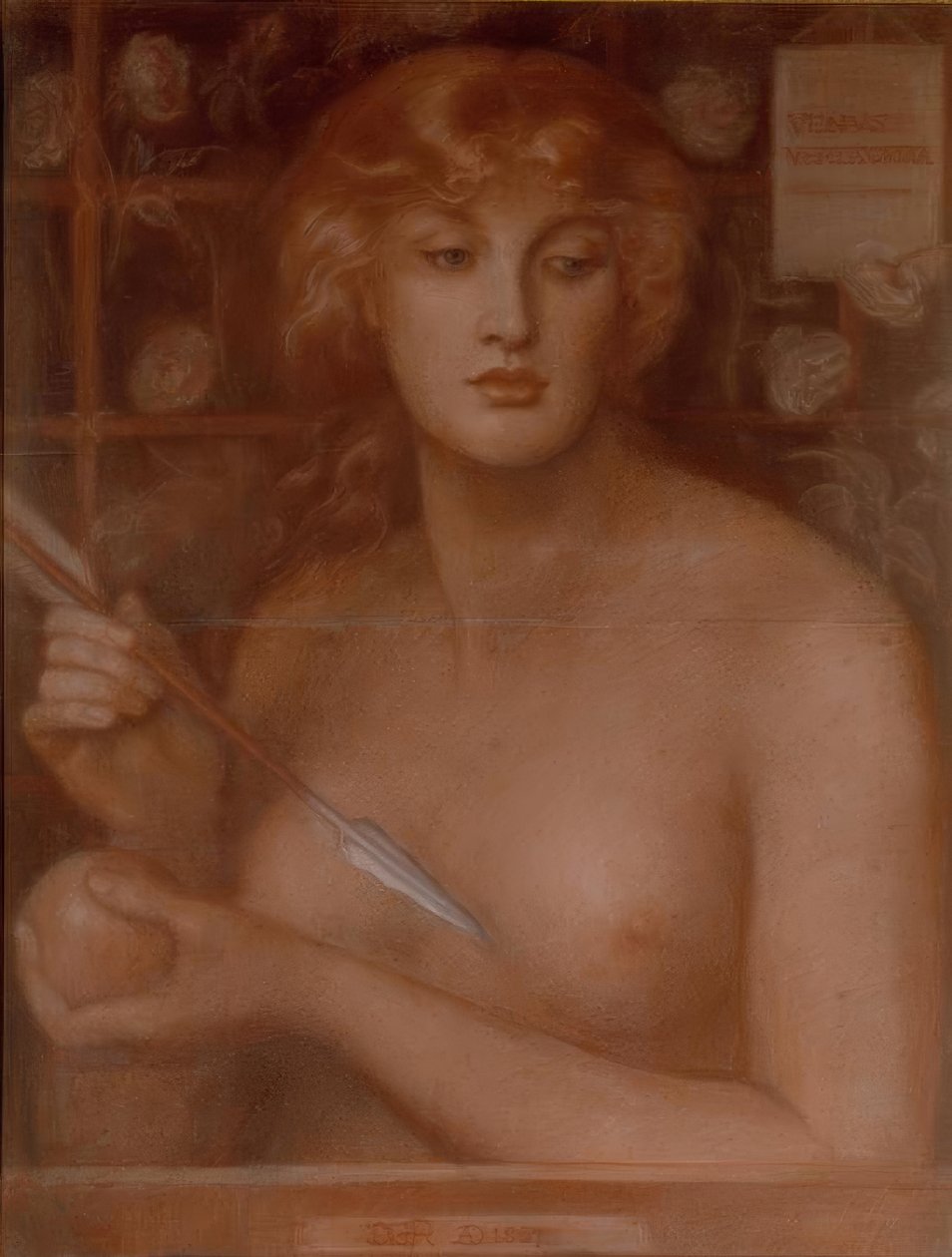 Venus Verticordia av Dante Gabriel Charles Rossetti