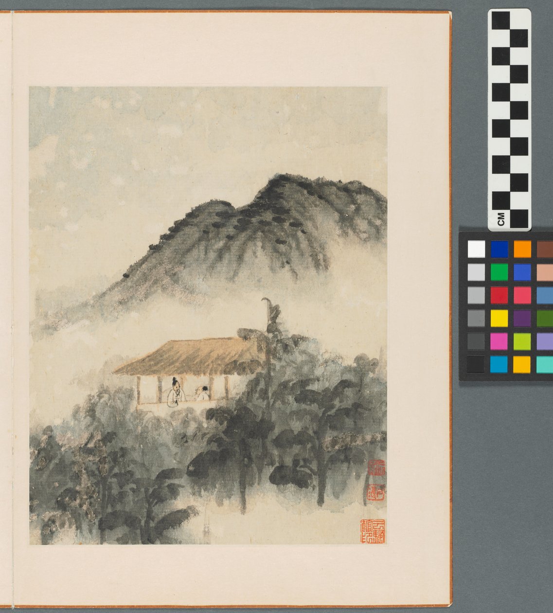Minner om Qinhuai-elven, Qing-dynastiet av Daoji Shitao