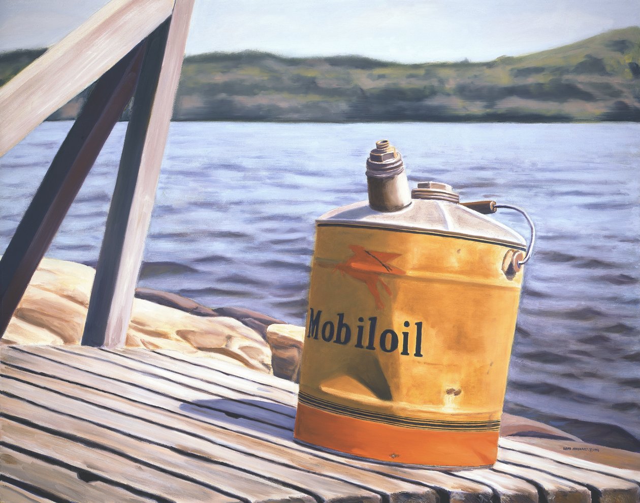 A Day at the Lake, 1996 av David Arsenault