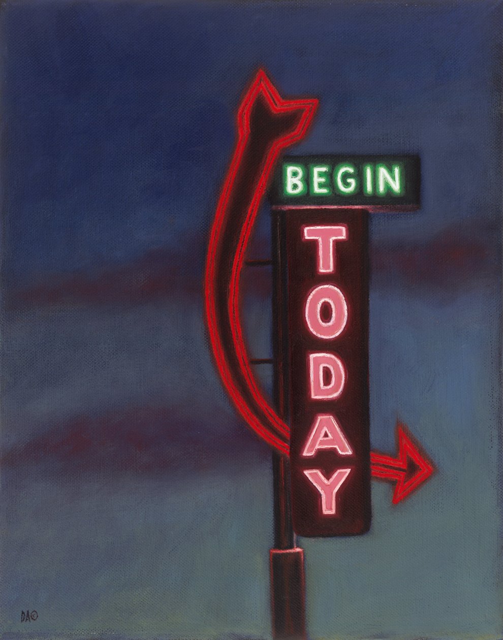Begynn i dag, 2009 av David Arsenault