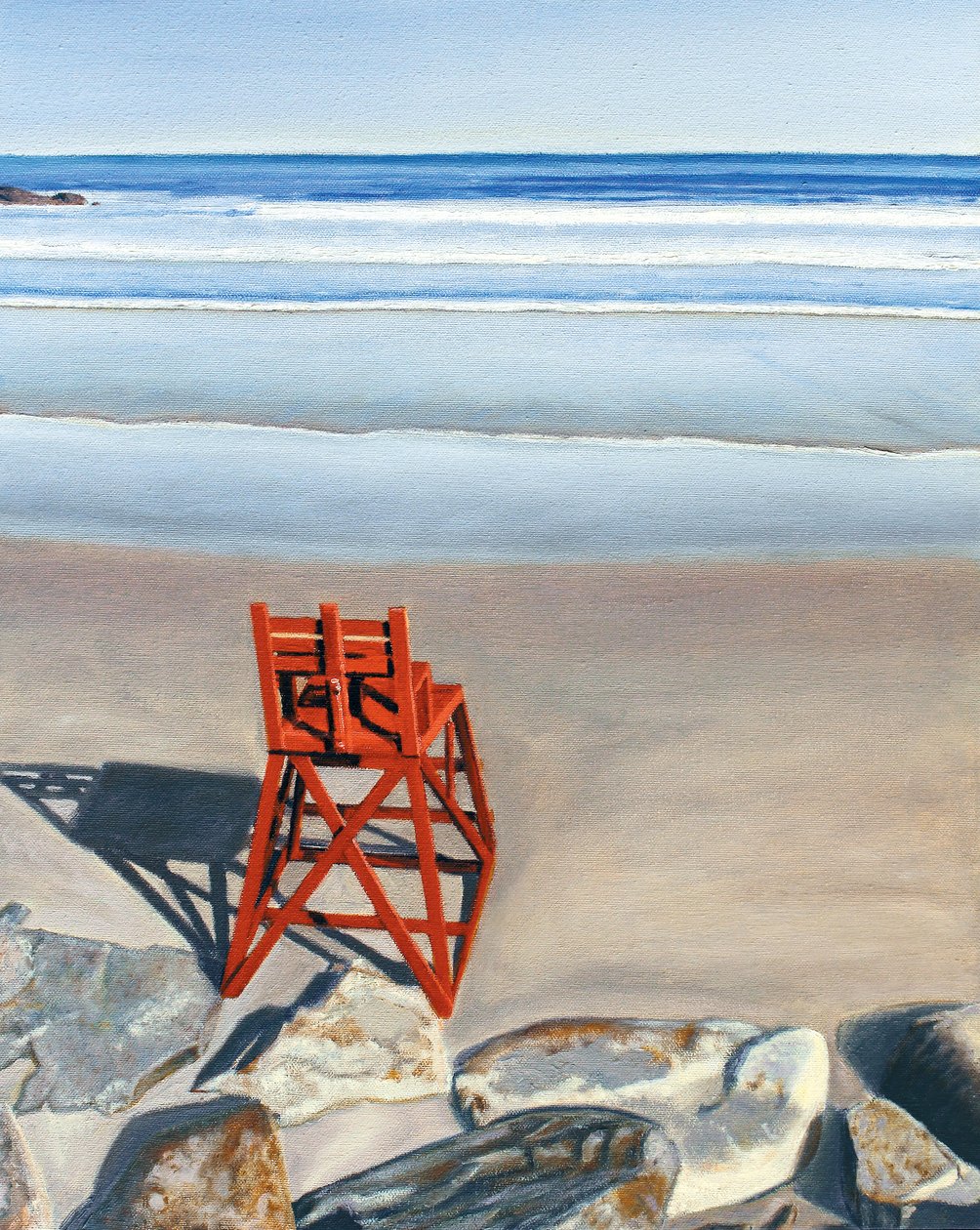 Rock Star, 2014, olje på lerret av David Arsenault