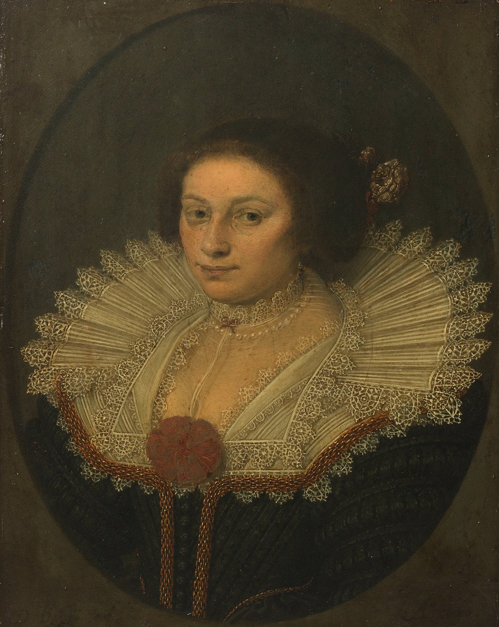 Portrett av Aertje Witsen (1599-1652) av David Bailly