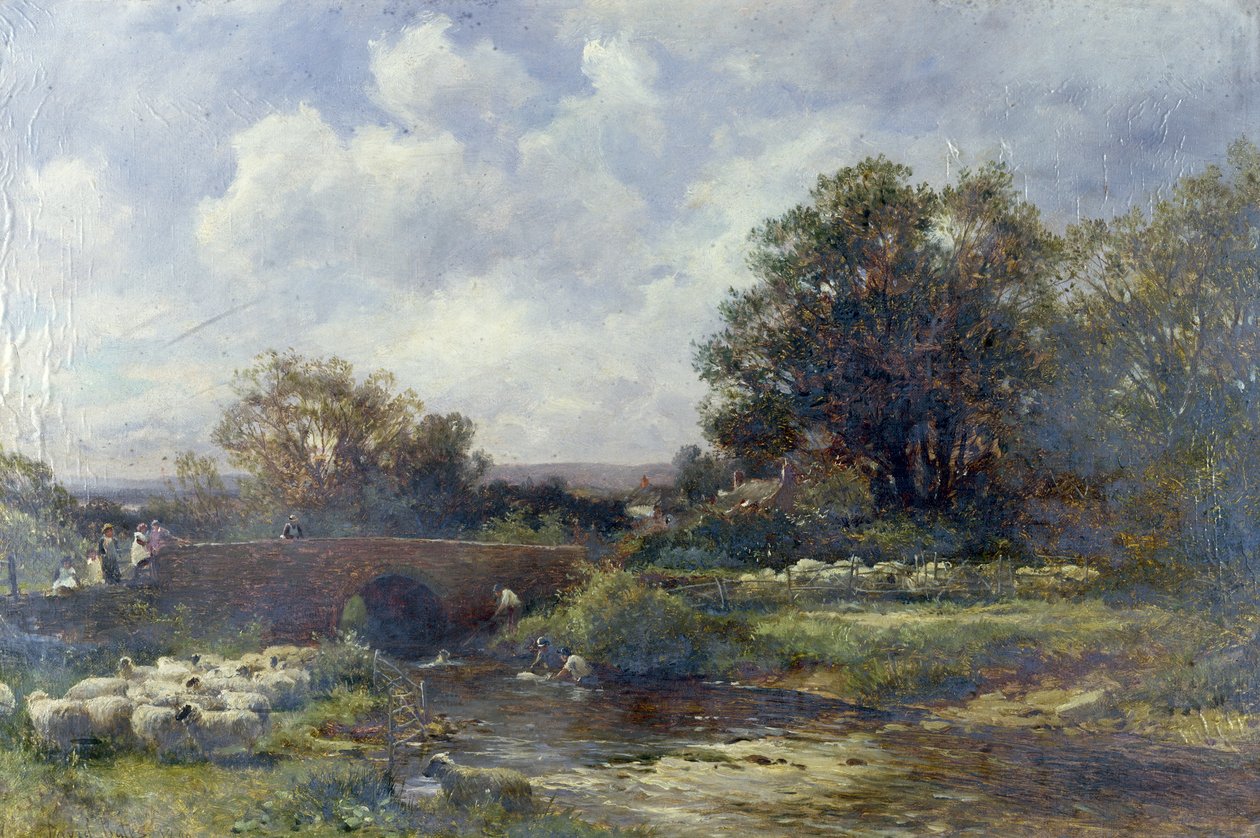 Sauevask - West Malvern, 1899 av David Bates