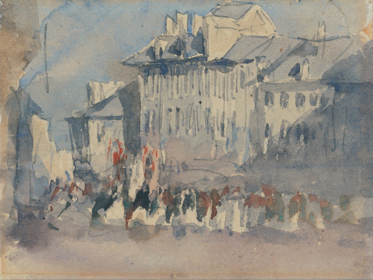 En religiøs prosesjon av David Cox