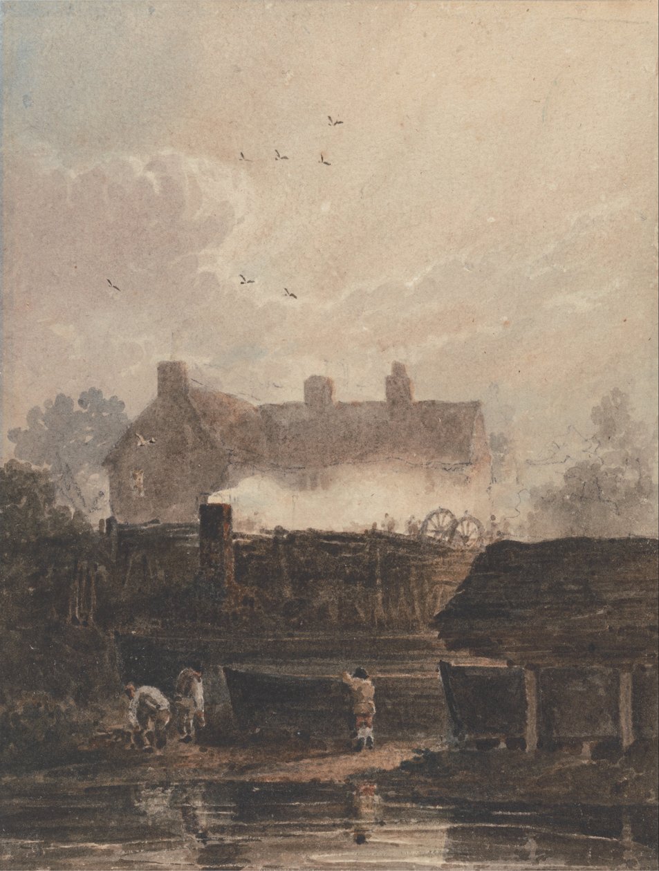 Båtbygging av David Cox