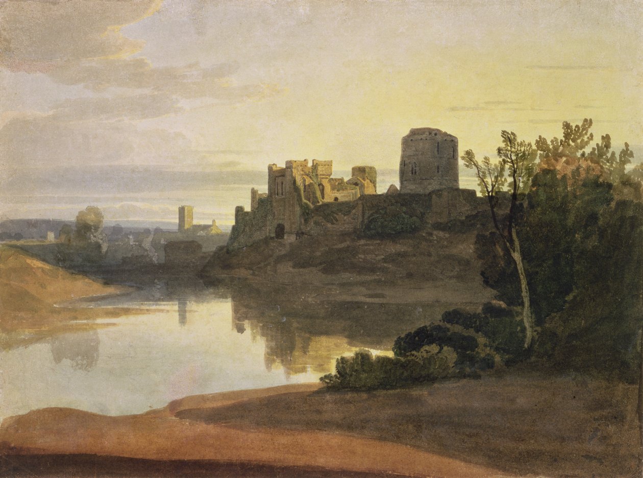Pembroke slott av David Cox