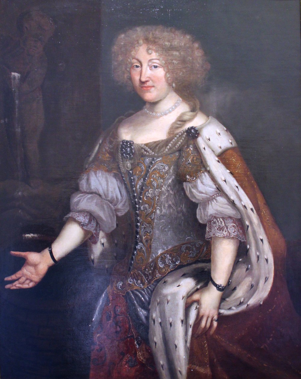 Hertuginne Magdalena Sibylla av Württemberg (1652-1712) av David Klöcker Ehrenstrahl