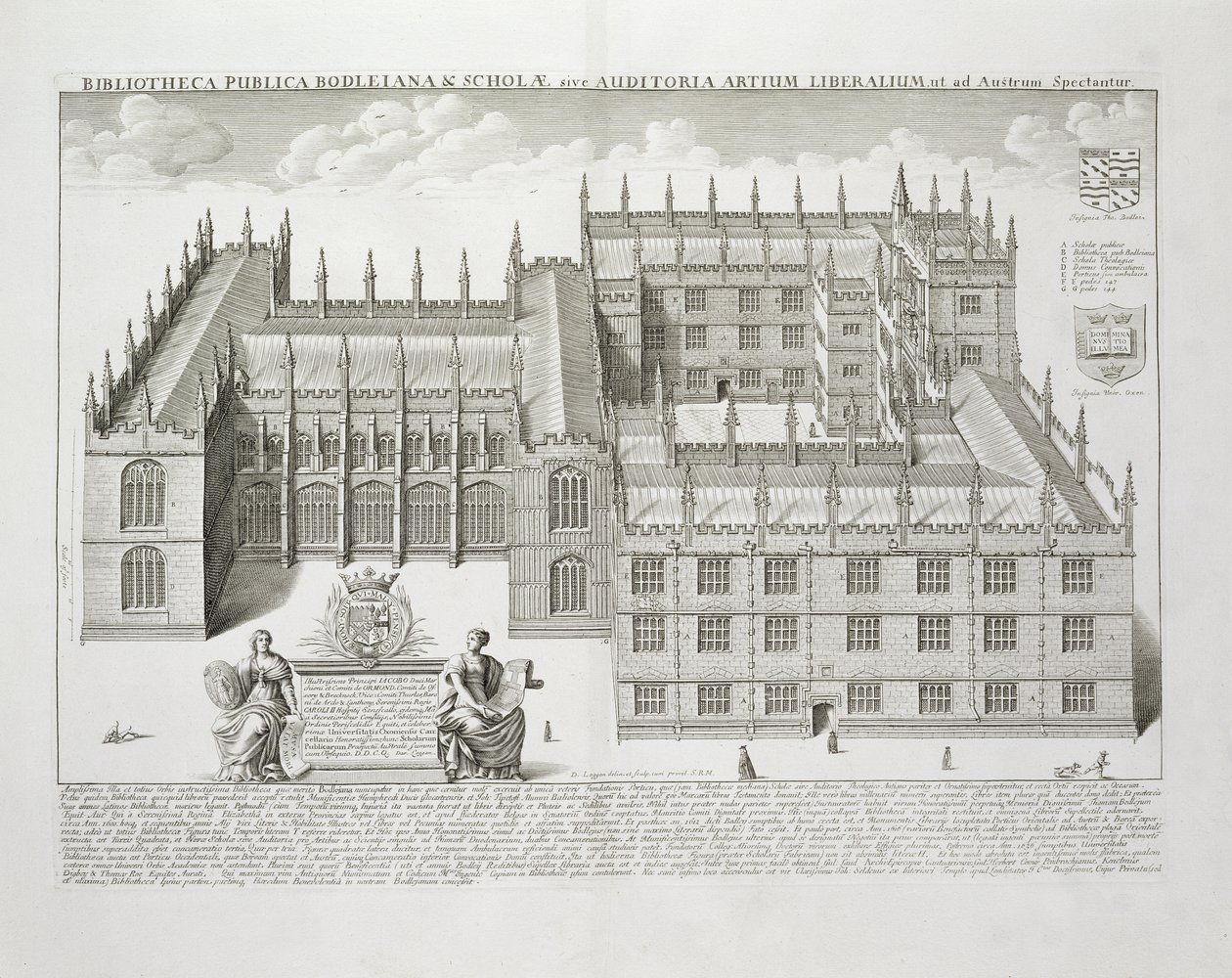 Bodleian Library, Oxford, fra 