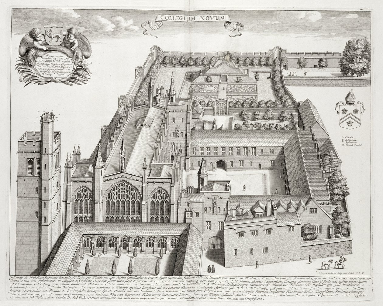 New College, Oxford, fra 