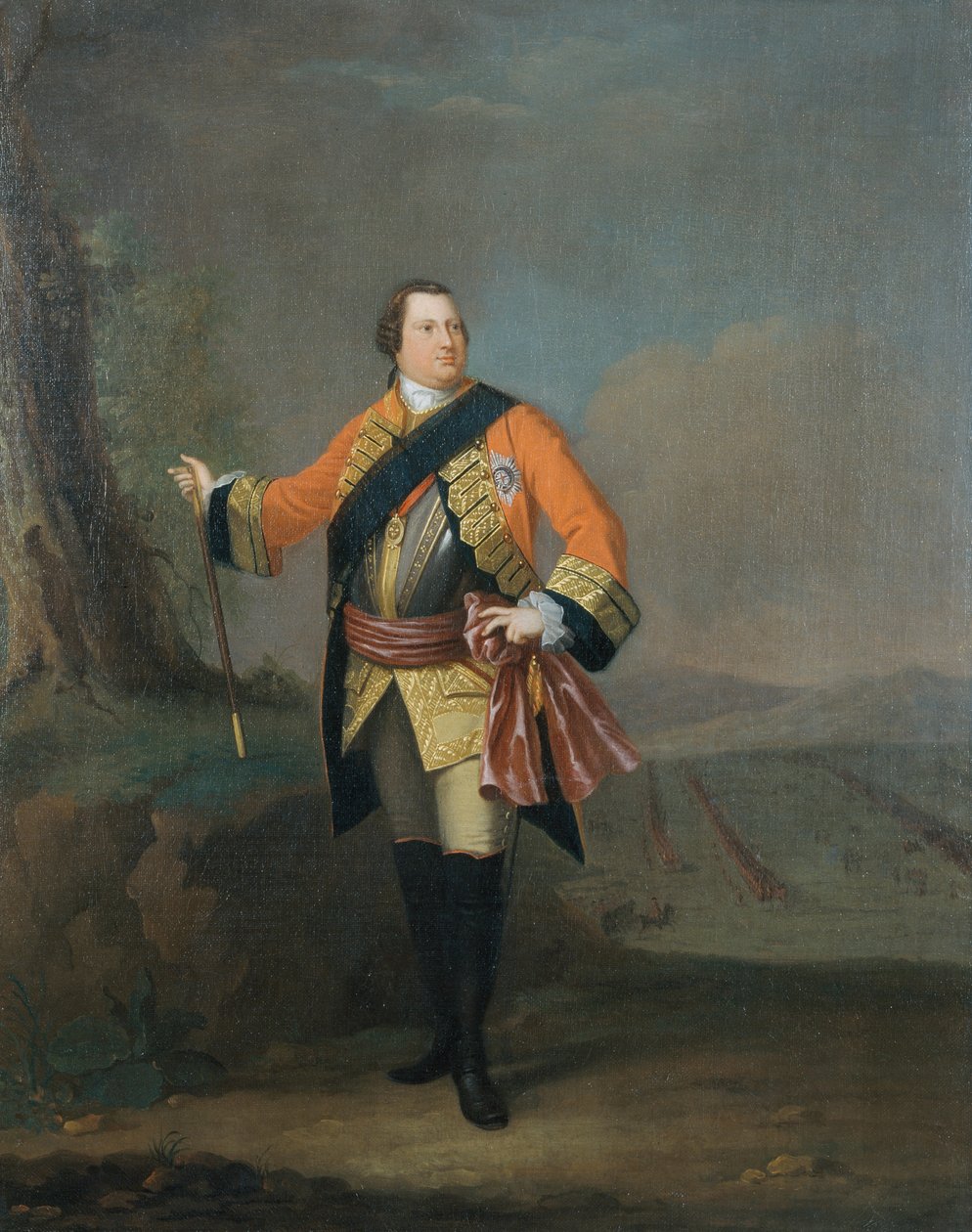 William Augustus (1721-65) hertug av Cumberland, ca. 1750 av David Morier