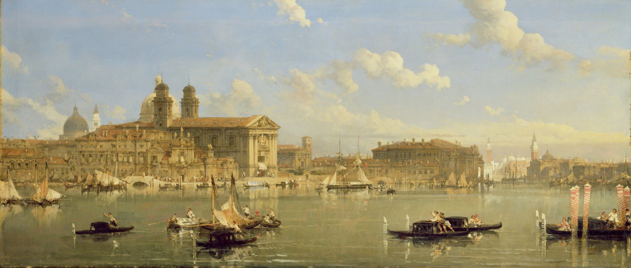 Giudecca, Venezia, 1854 av David Roberts