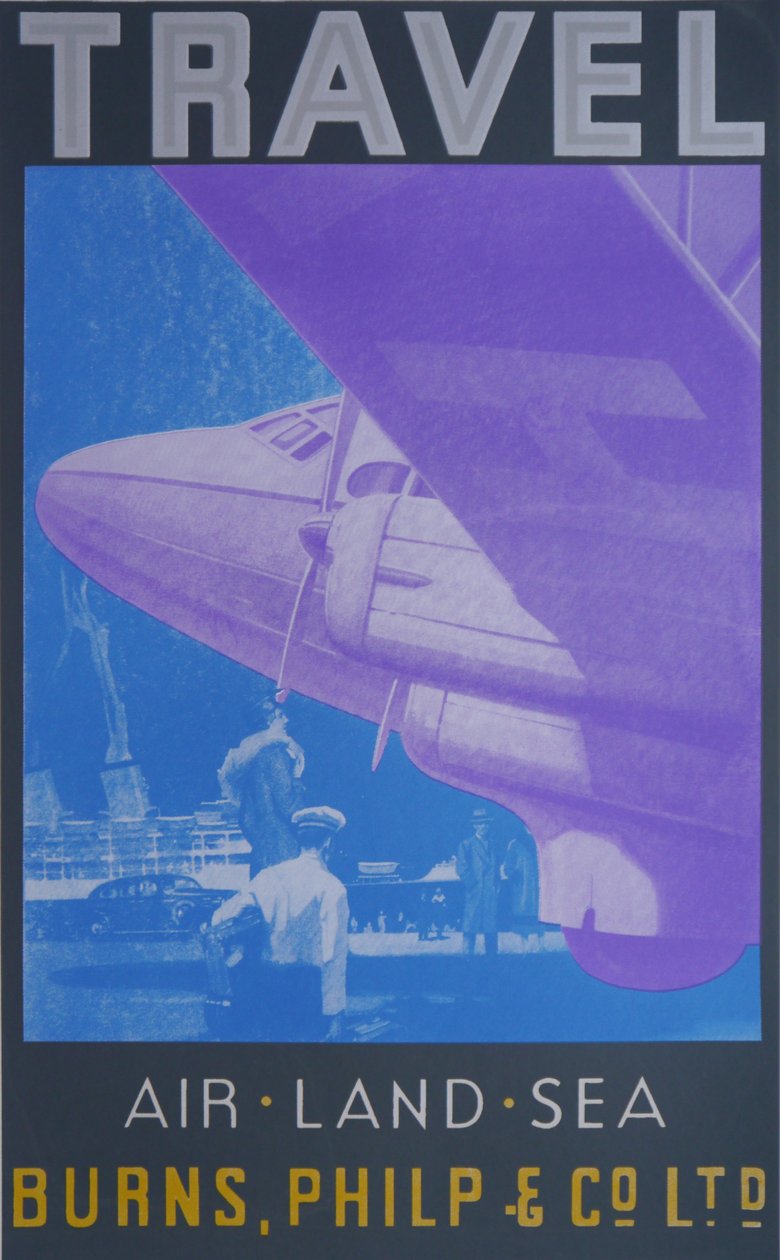 Reise: Air, Land Sea (Grå) av David Studwell