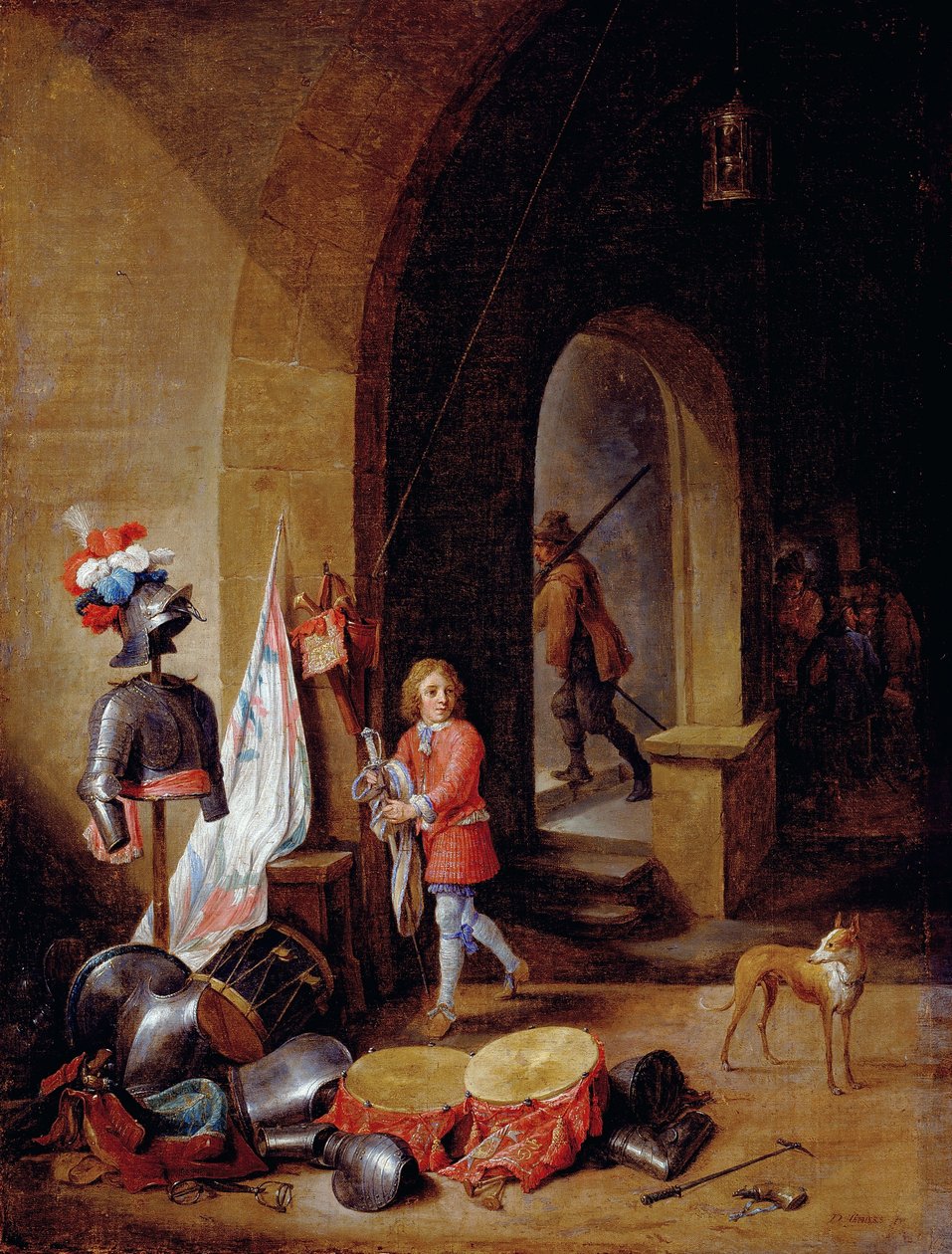 Et vaktrom av David Teniers the Younger