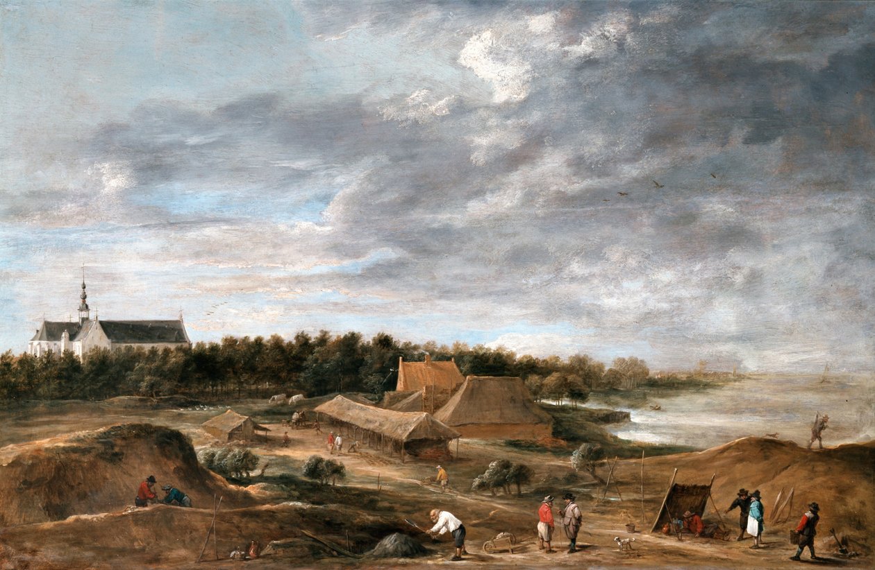 Murere nær Hemiksem av David Teniers the Younger