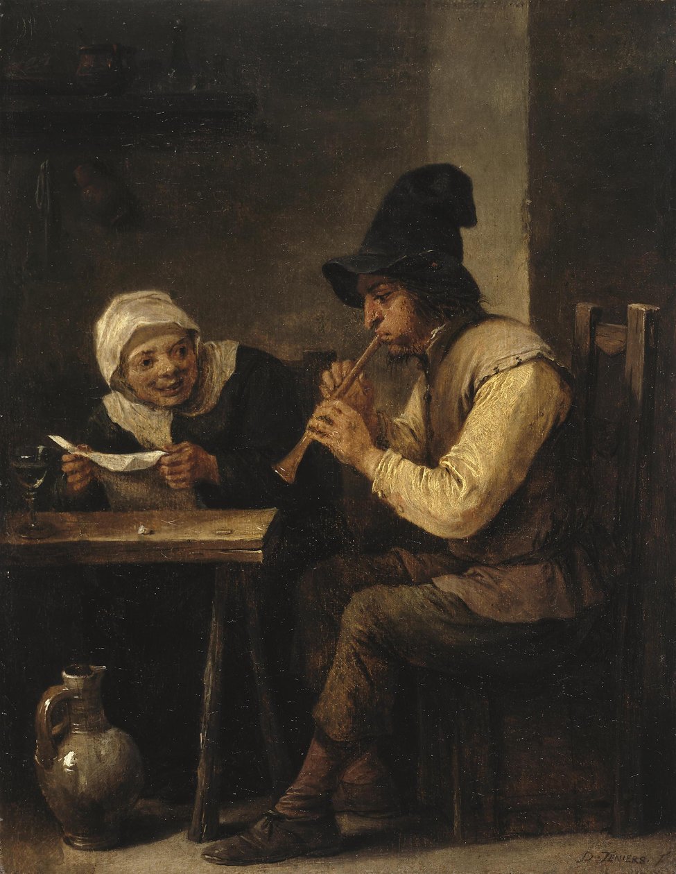 Duett av David Teniers the Younger