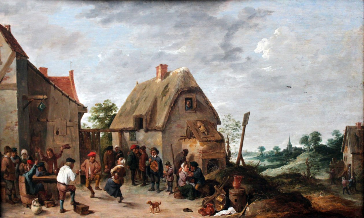 Flamsk messe av David Teniers the Younger