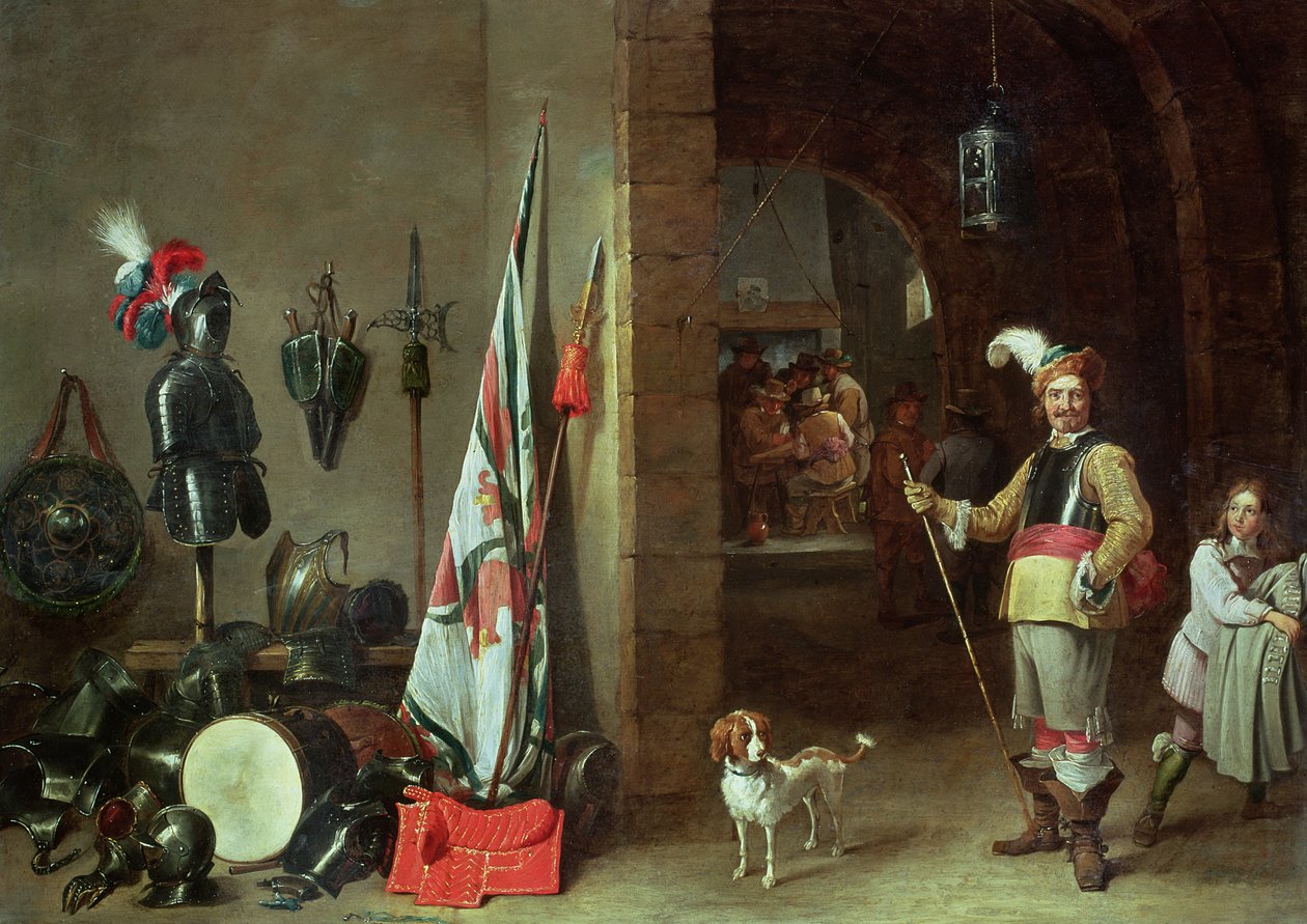 Vaktrom av David Teniers the Younger