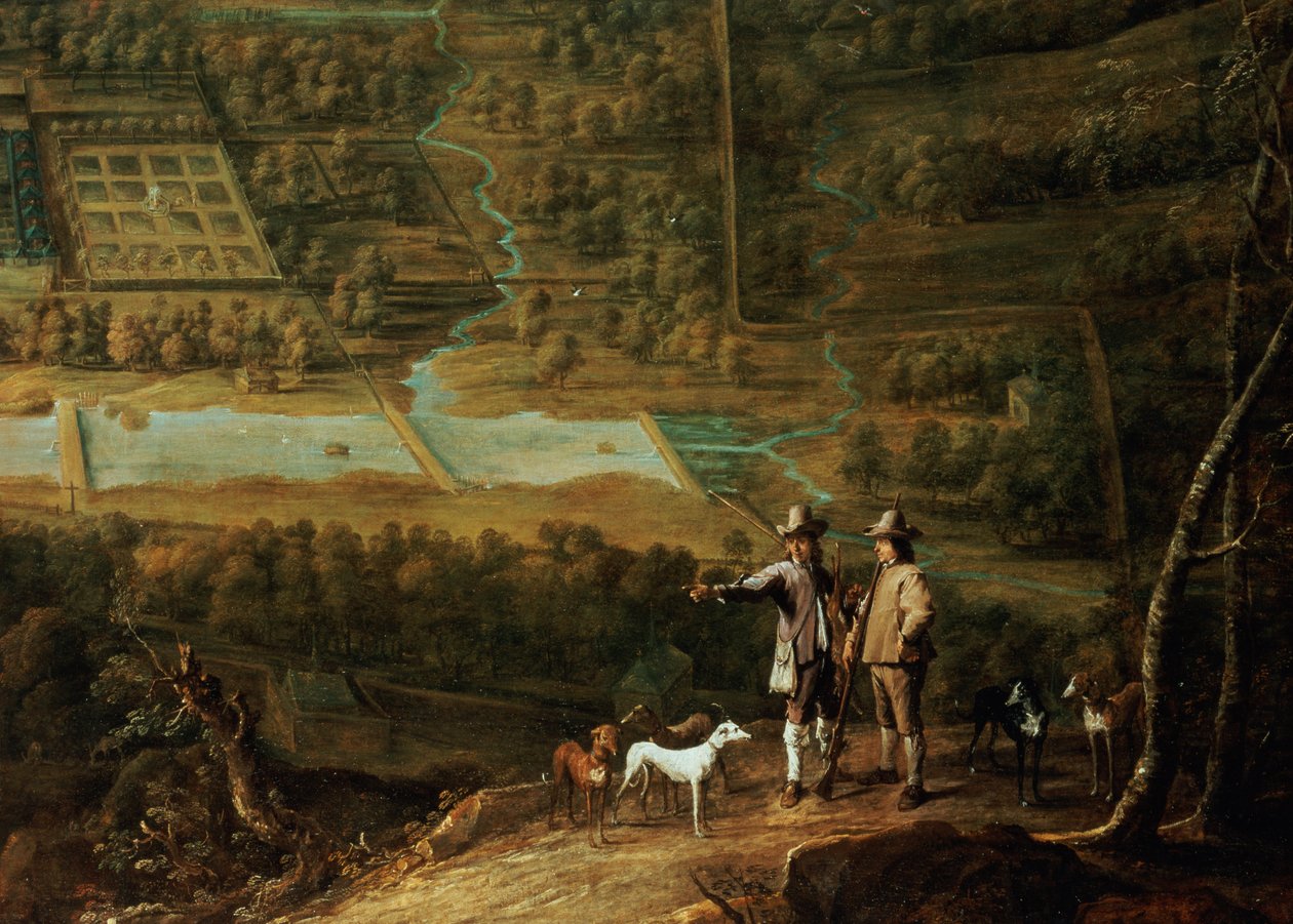 Landskap med idrettsutøvere av David Teniers the Younger