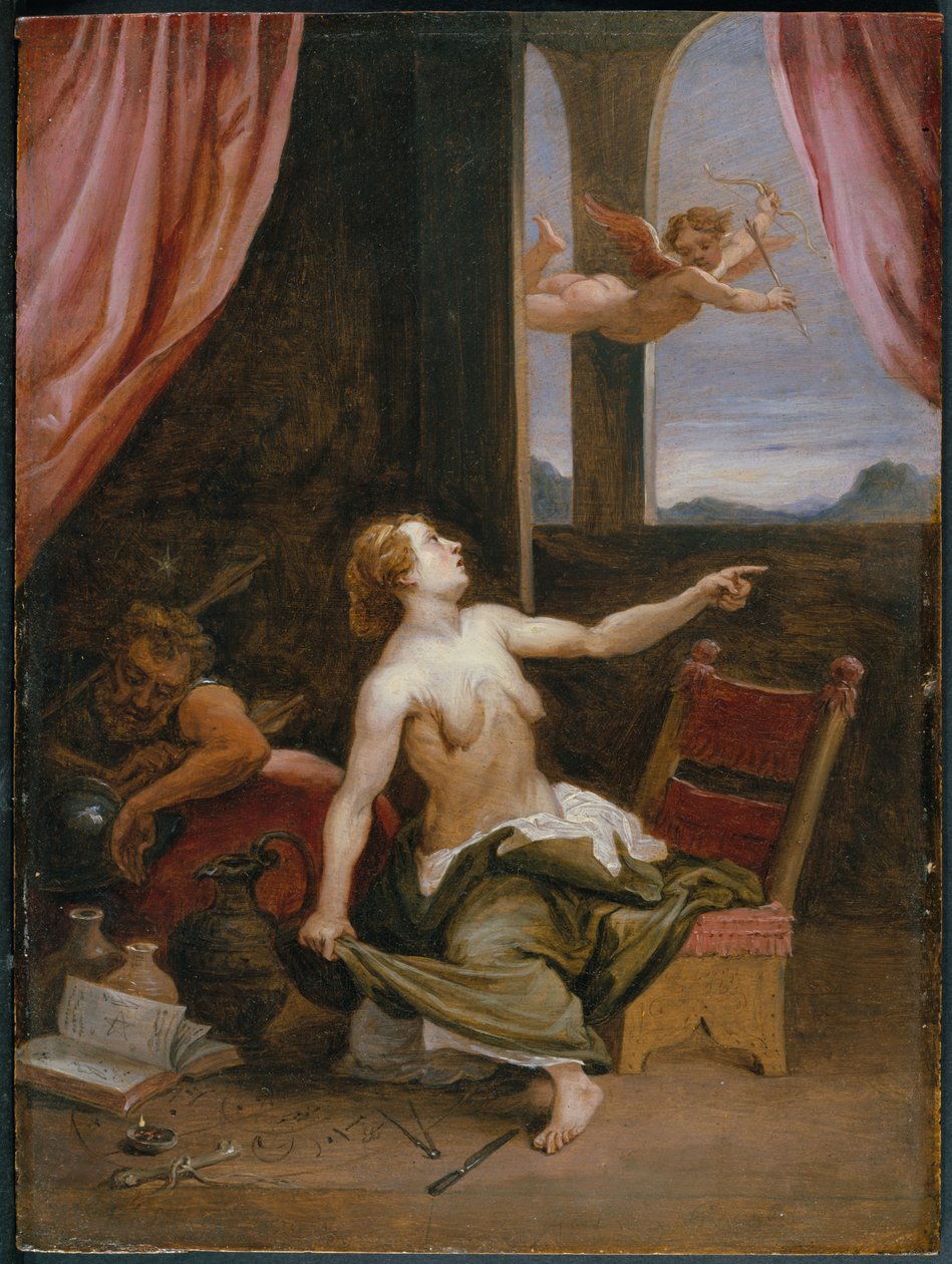 Alderdom på jakt etter ungdom av David Teniers the Younger