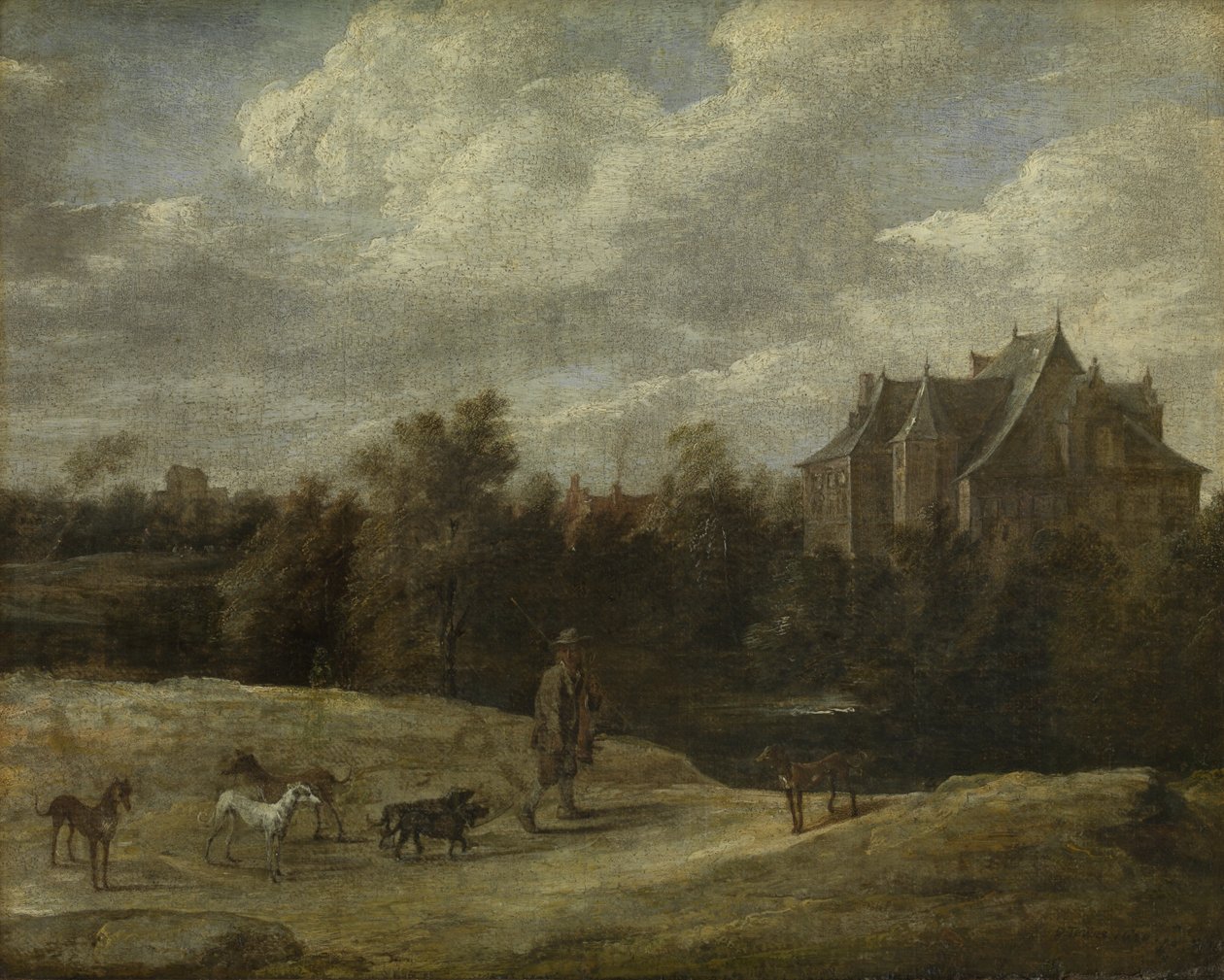 Tilbake fra jakten av David Teniers the Younger