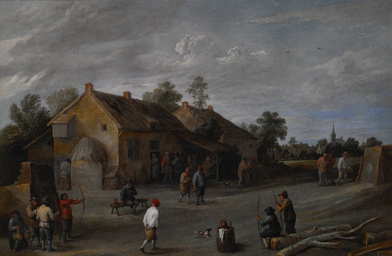 Bueskytterne av David Teniers the Younger