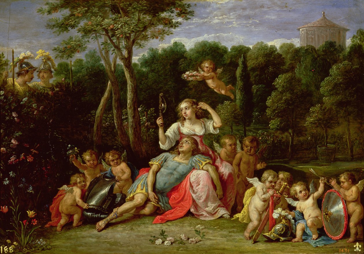Hagen til Armida av David Teniers the Younger