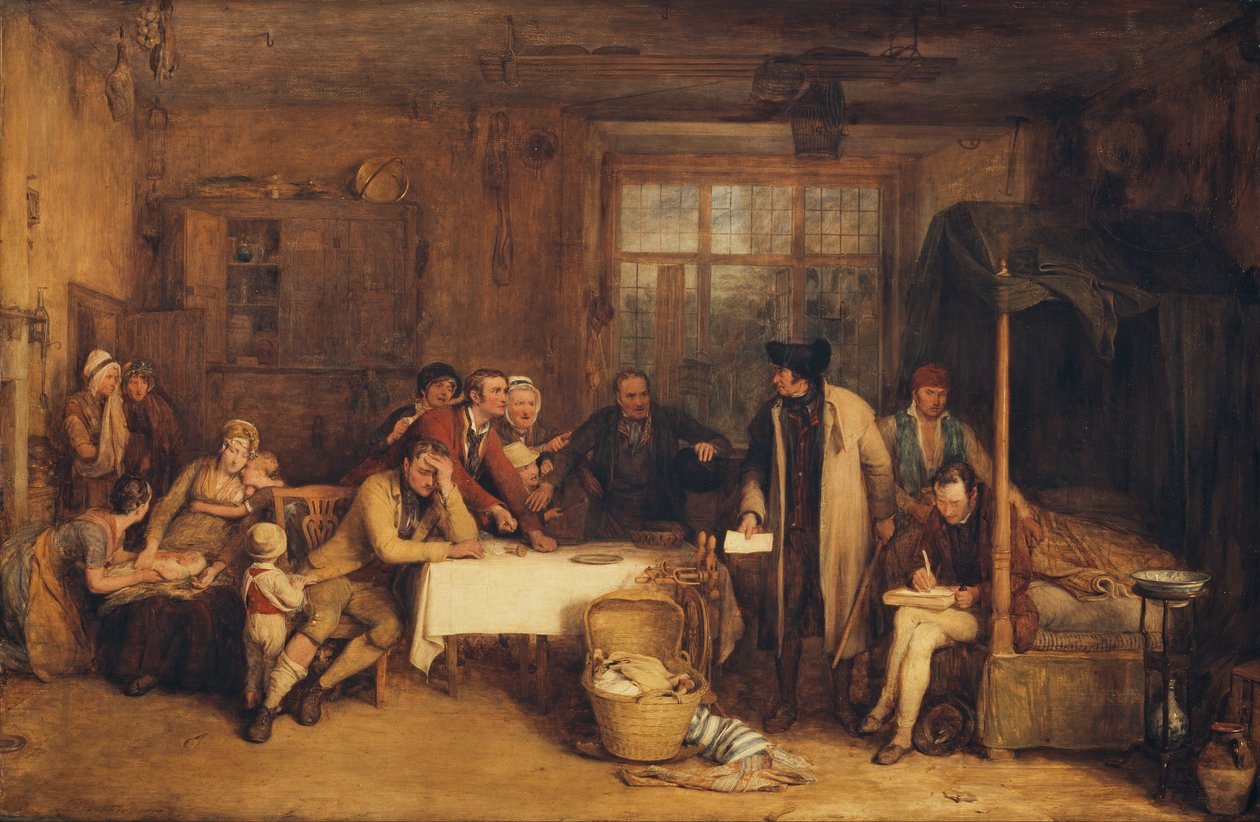 Distraining for Rent av David Wilkie