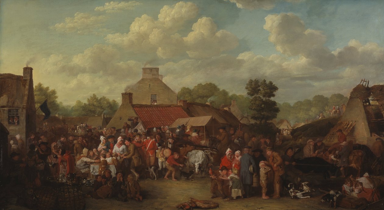 Pitlessie Fair av David Wilkie