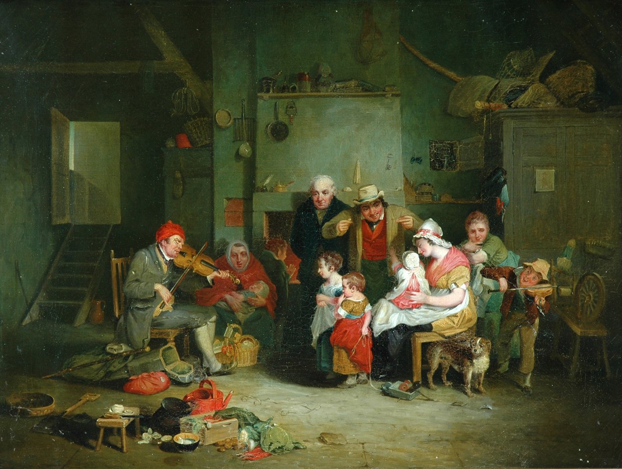 Den blinde spelemannen av David Wilkie