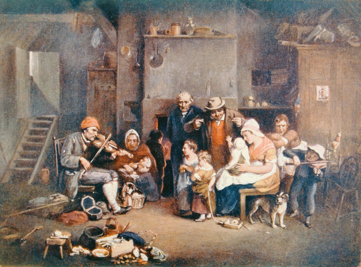 The Blind Fiddler, illustrasjon fra 