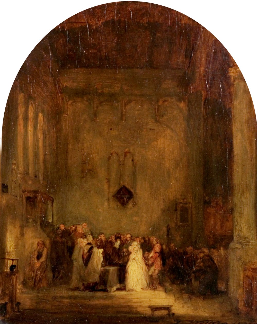 Soldatergraven, 1813 av David Wilkie
