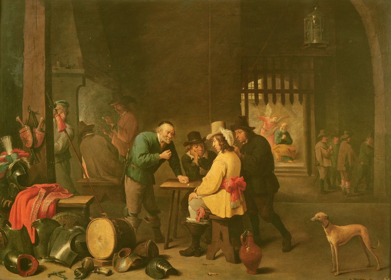Vaktrommet av David Teniers the Elder