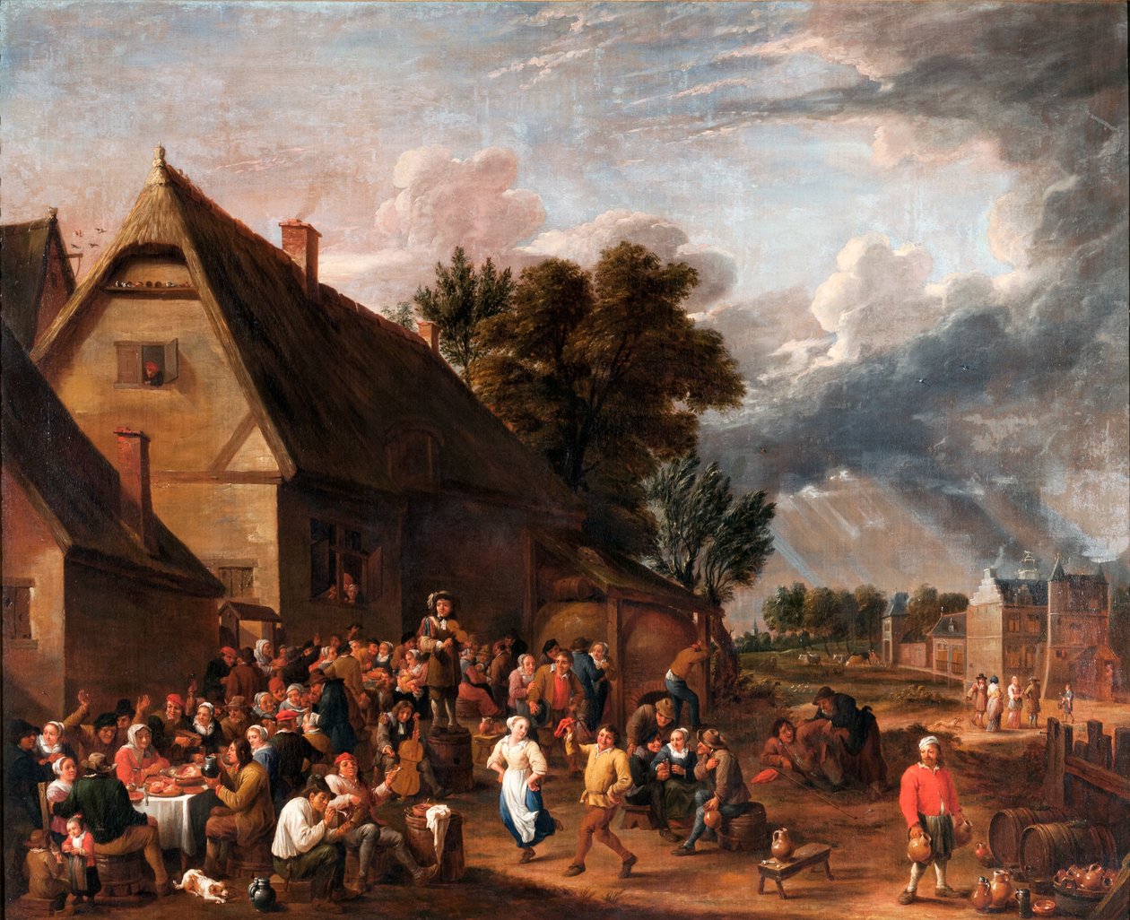 Stormens komme av David Teniers the Younger
