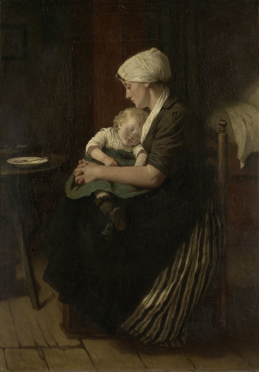 Lullet i søvn av David Adolph Constant Artz